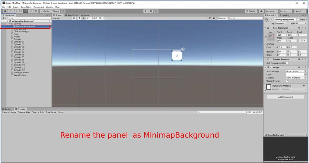Create A Game Minimap Using C# Scripts In Unity